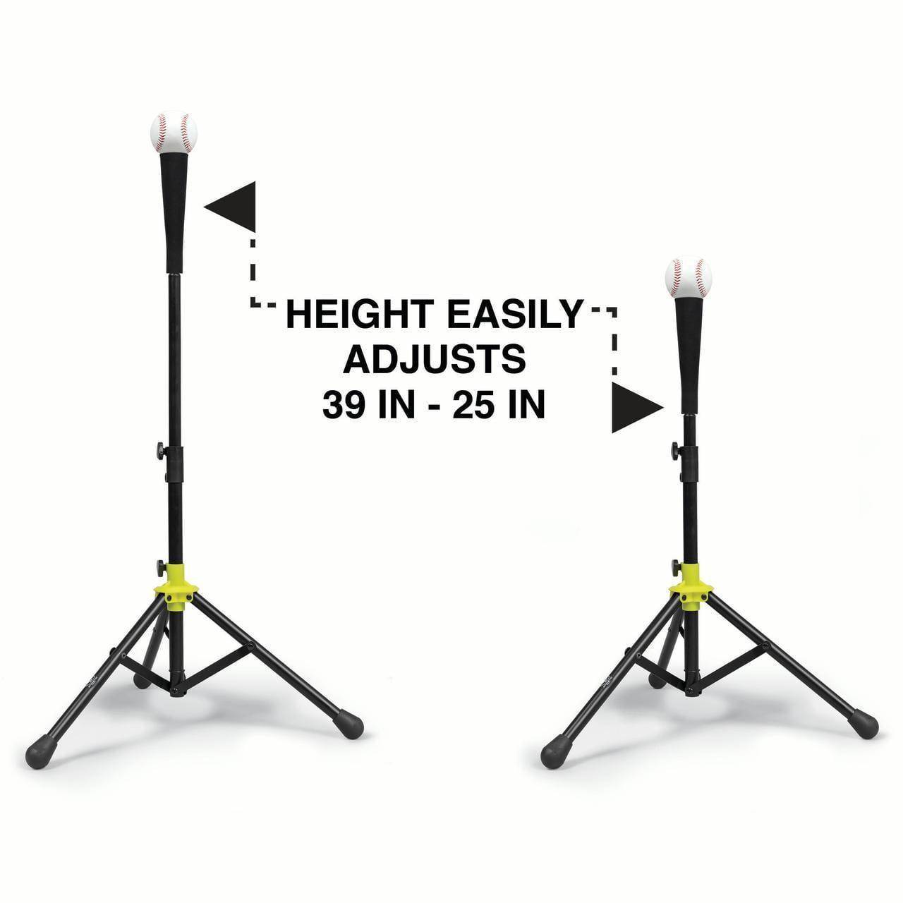 Athletic Works Adjustable Batting Tee, 25-39” Height Range - ClubOn