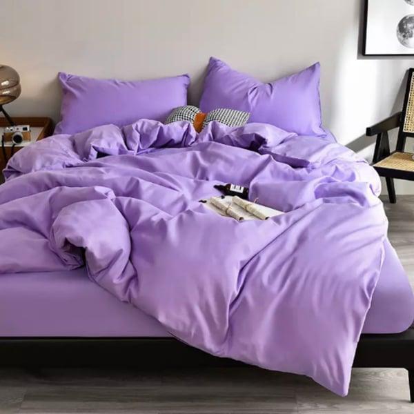 Washed Cotton Four-Piece Bedding Set – Bed Linen & Sheets - ClubOn