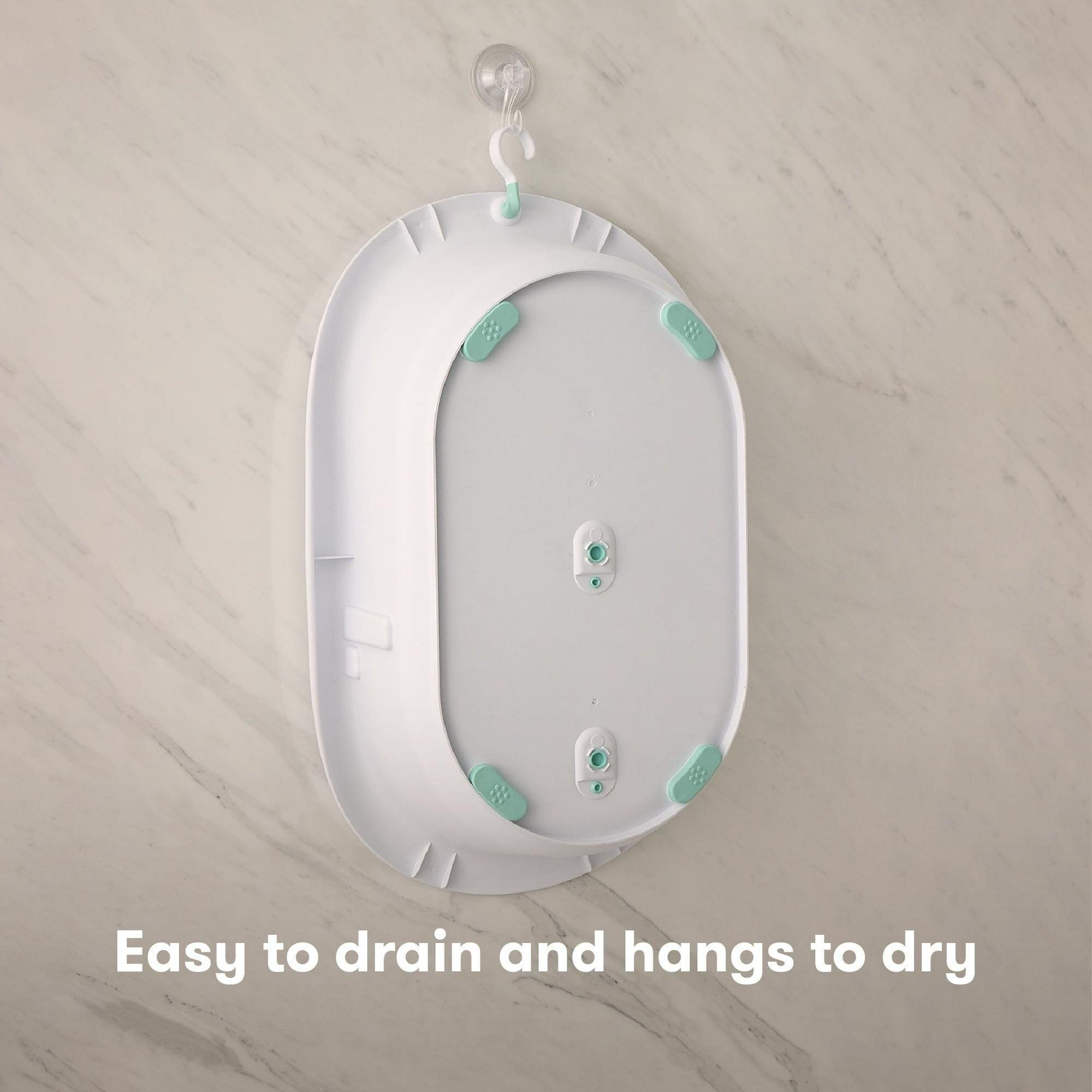 Frida Baby 4-in-1 Grow with Me Bathtub – Newborn to Toddler, White - ClubOn