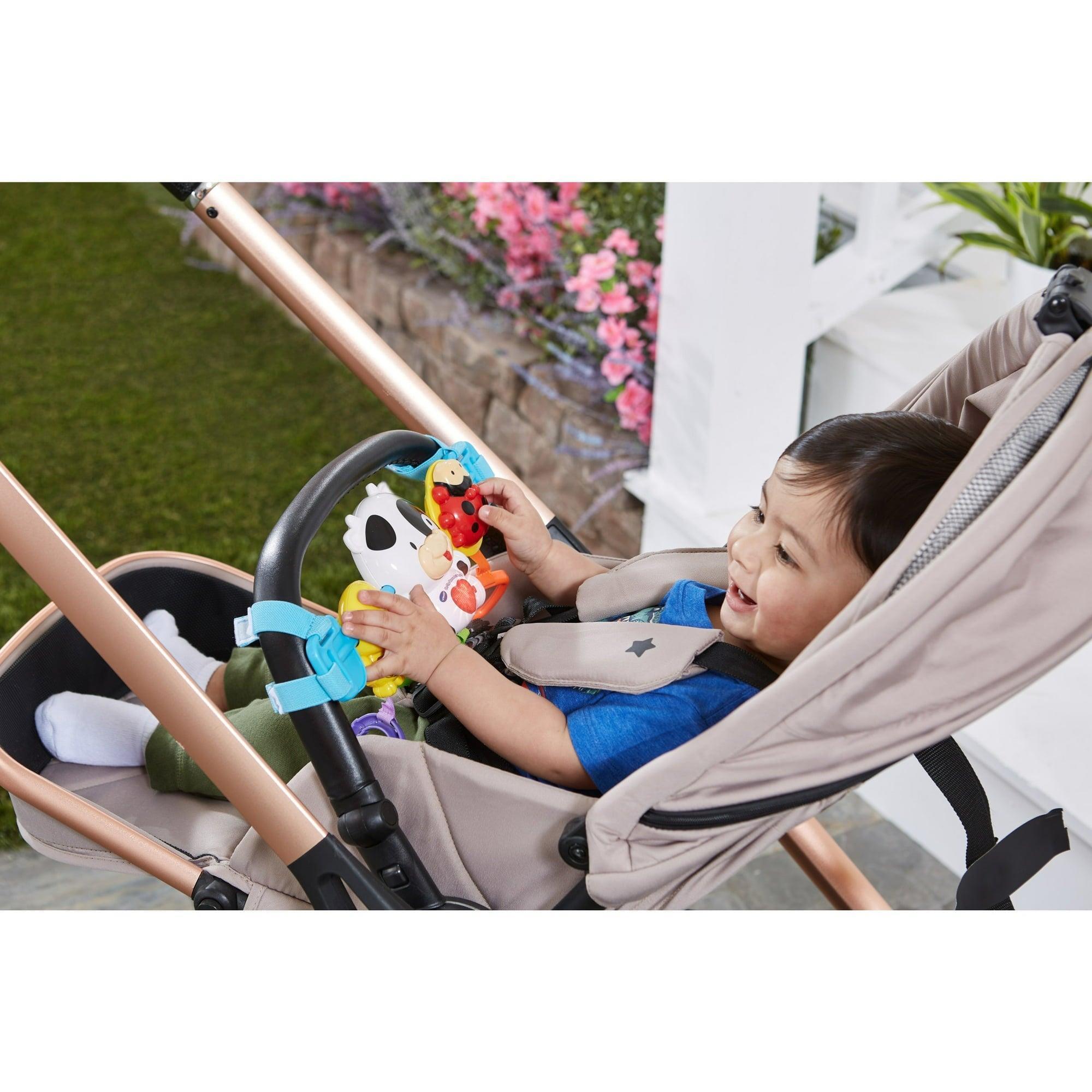 VTech On-the-Move Activity Bar for Stroller & Car Seat, Baby & Toddler Toys - ClubOn