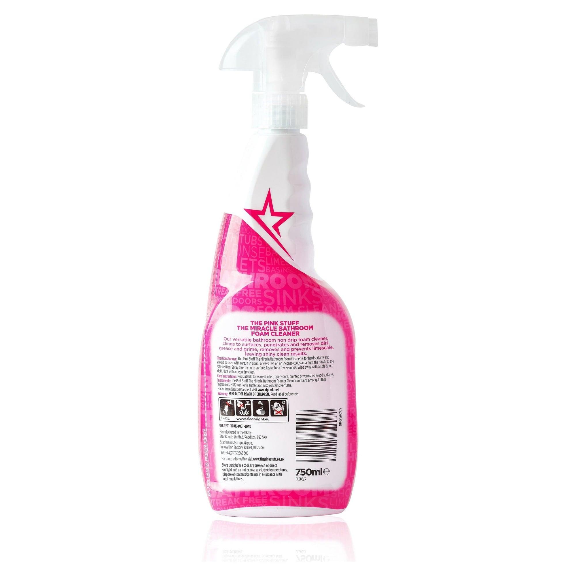The Pink Stuff Home & Bathroom Foam Cleaner, 25.36 oz - ClubOn