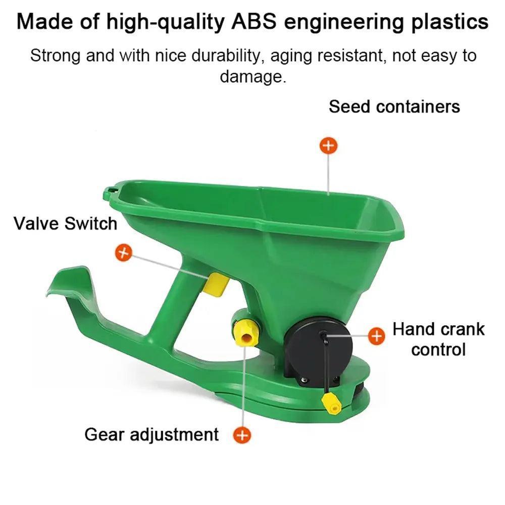 1.5L Manual Seed Spreader with 5 Adjustable Gears - ClubOn