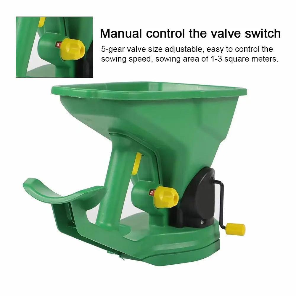 1.5L Manual Seed Spreader with 5 Adjustable Gears - ClubOn