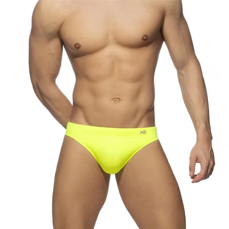 Men's Neon Push-Up Bikini Briefs - Sexy Swimwear & Surf Shorts - ClubOn