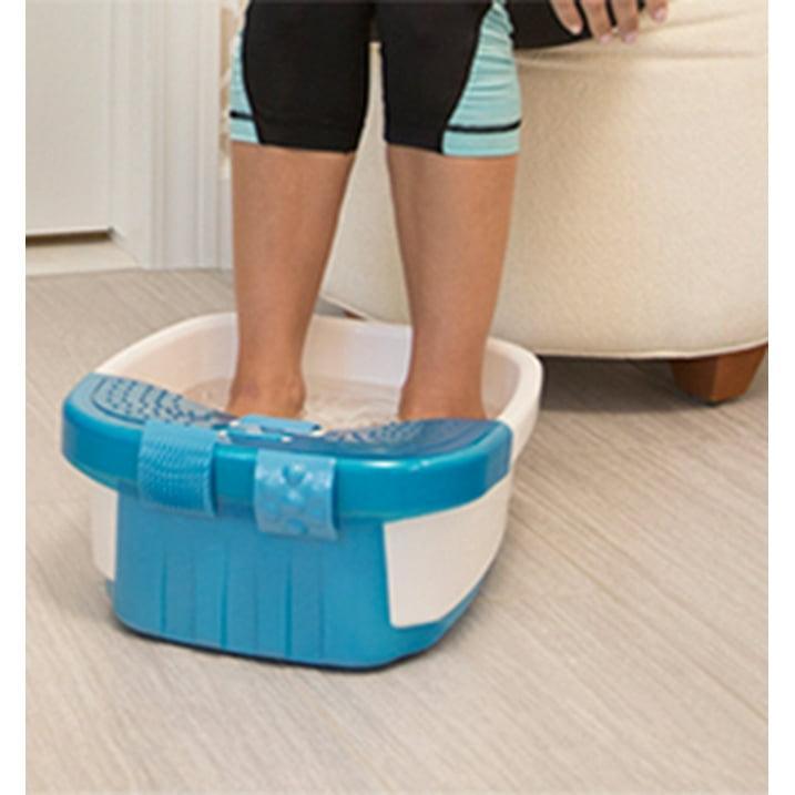 Homedics Bubble Bliss® Deluxe Foot Spa - Massaging Bubbles, Blue - ClubOn