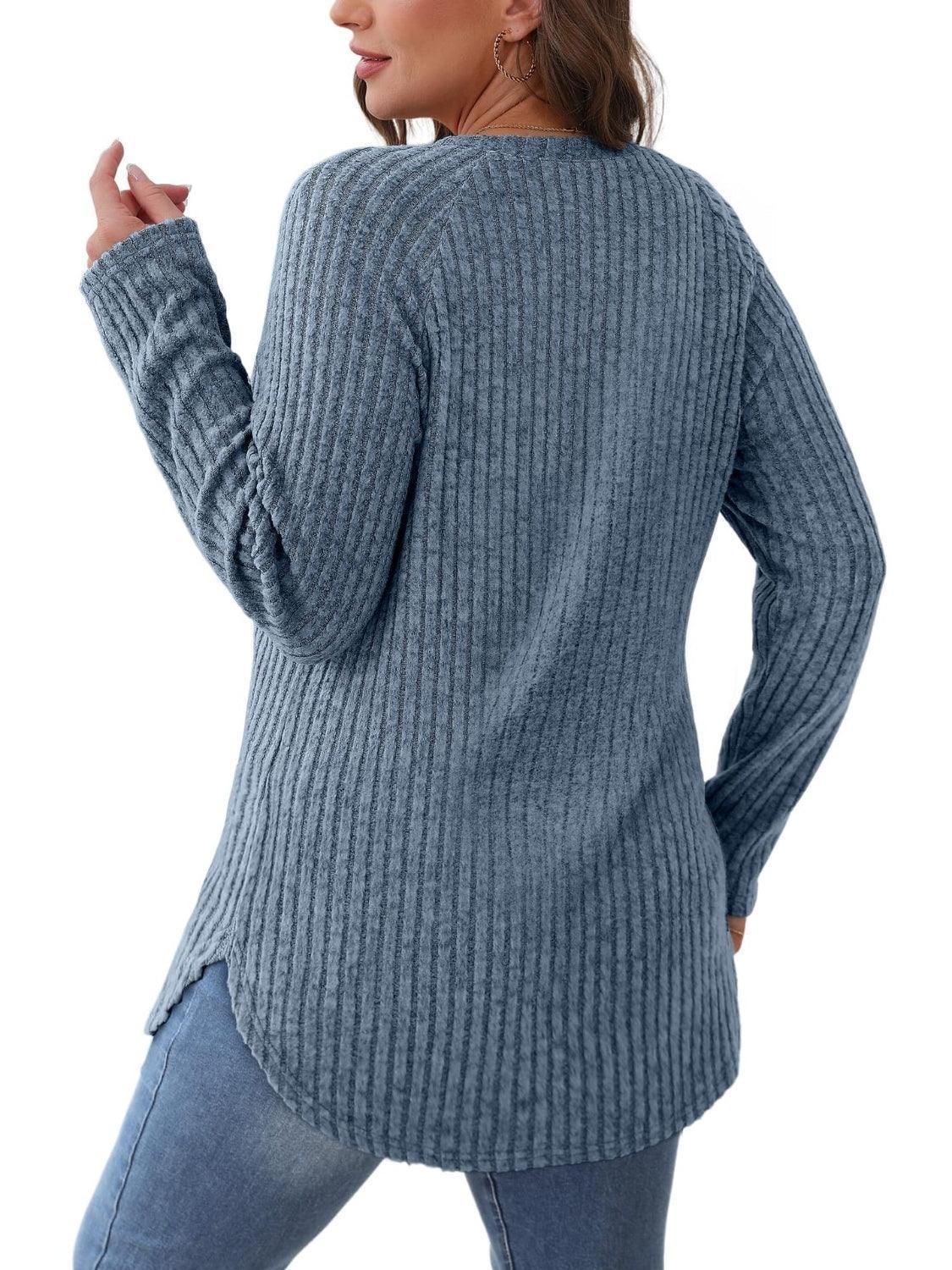 Round Neck Raglan Sleeve T-Shirt - ClubOn