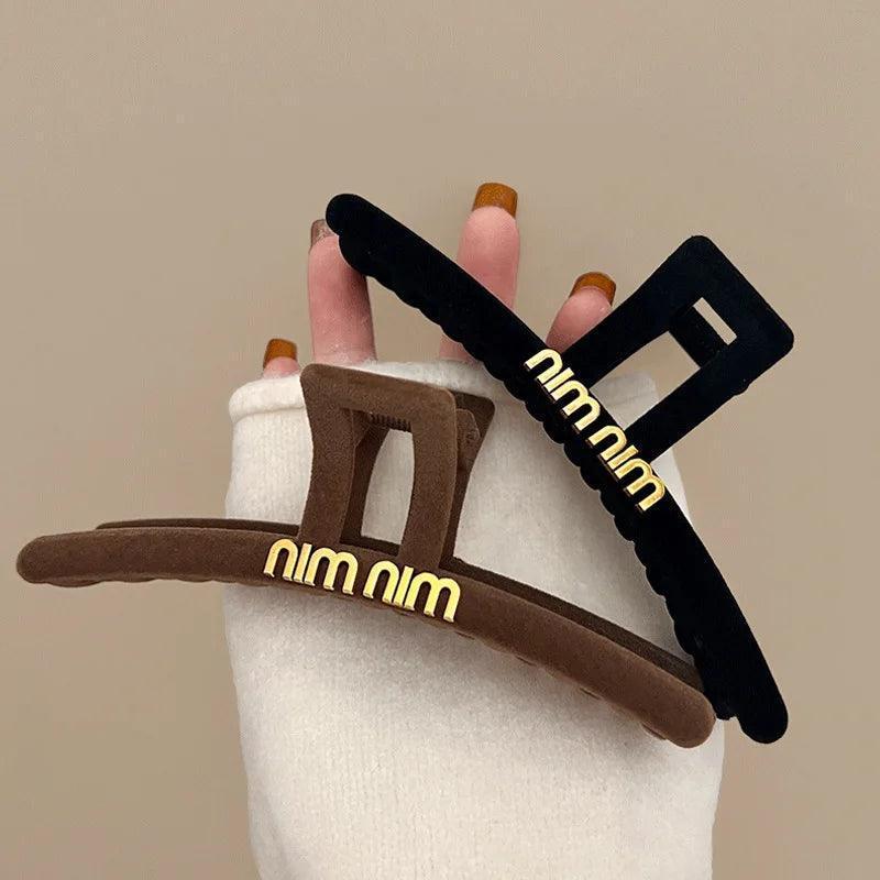 13CM Korea Vintage Acetate Hair Claw – High-Quality Acrylic Crab Clip for Women - ClubOn