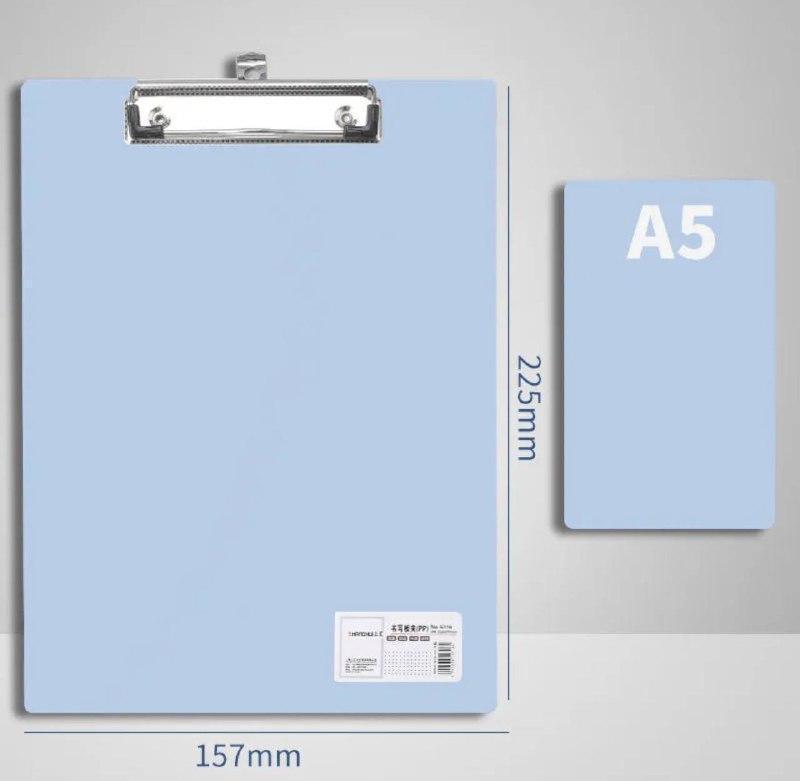 A5 Double-Sided File Folder Clipboard with Writing Pad - ClubOn