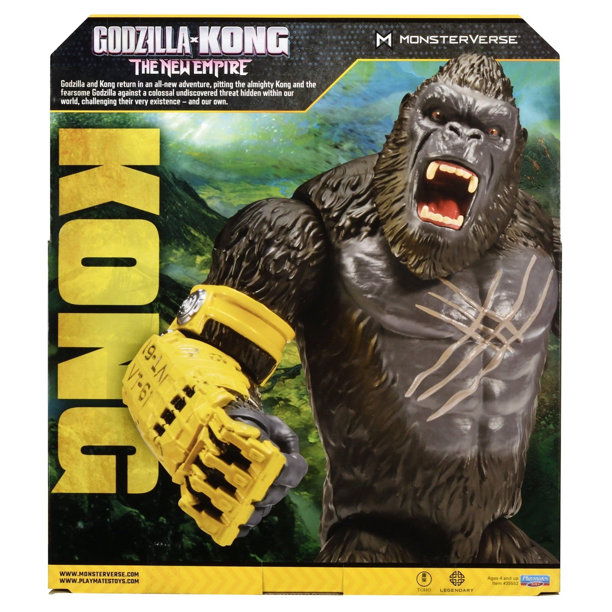 Godzilla x Kong Giant Kong Figure by Playmates Toys – 2.5 lb Action Figure, Multicolor - ClubOn
