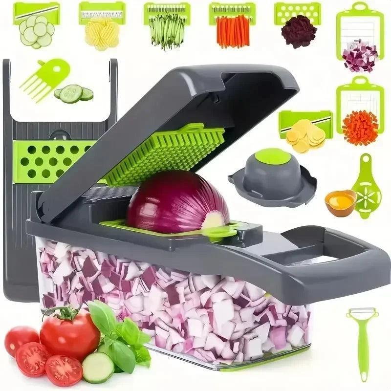 16-in-1 Multifunctional Vegetable Chopper & Slicer - ClubOn