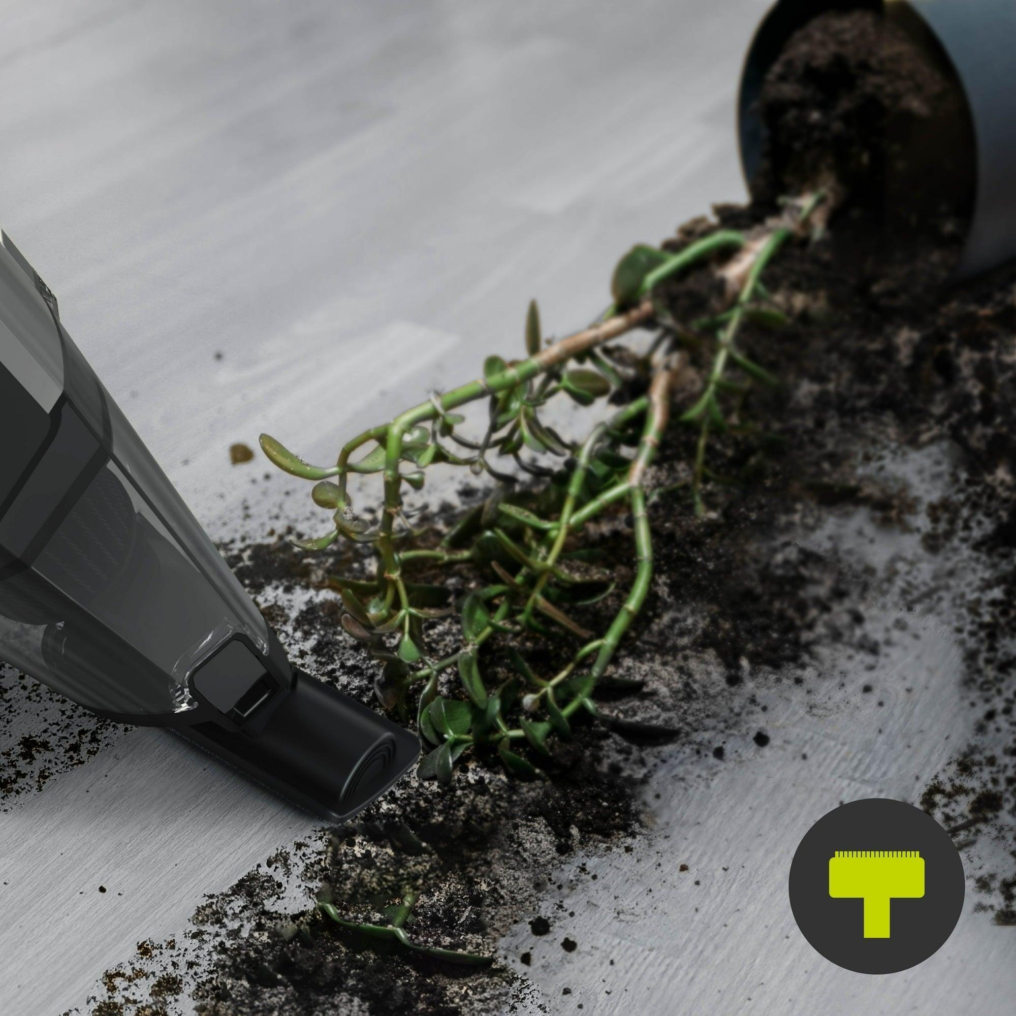 IonVac PowerMax Hand Vacuum, 5V Cordless Handheld Vacuum Cleaner with USB Charging & Multiple Attachments | Compact & Powerful - ClubOn