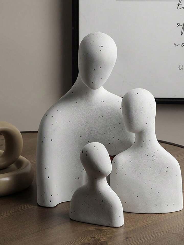 Nordic Art Ceramic Figure - Elegant Home & Office Decor - ClubOn