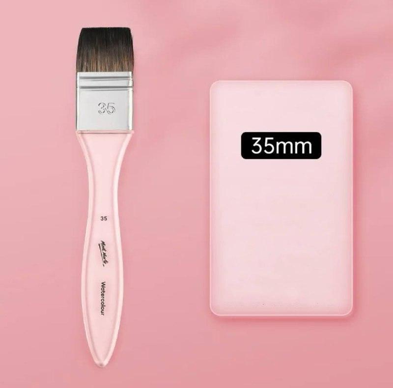 Big Flat Watercolor Paint Brush - Wall Aquarelle Art Brushes - ClubOn