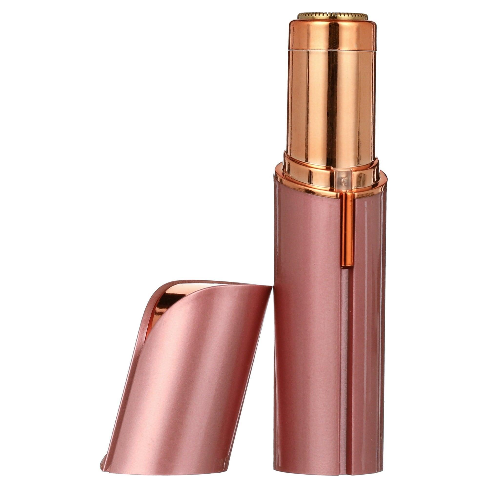 Skywee Painless Hair Removal for Women, Rechargeable Facial Hair Remover, 2 x Replacement Heads, Best Electric Shaver for Upper Lip, Chin, & Mustache - ClubOn