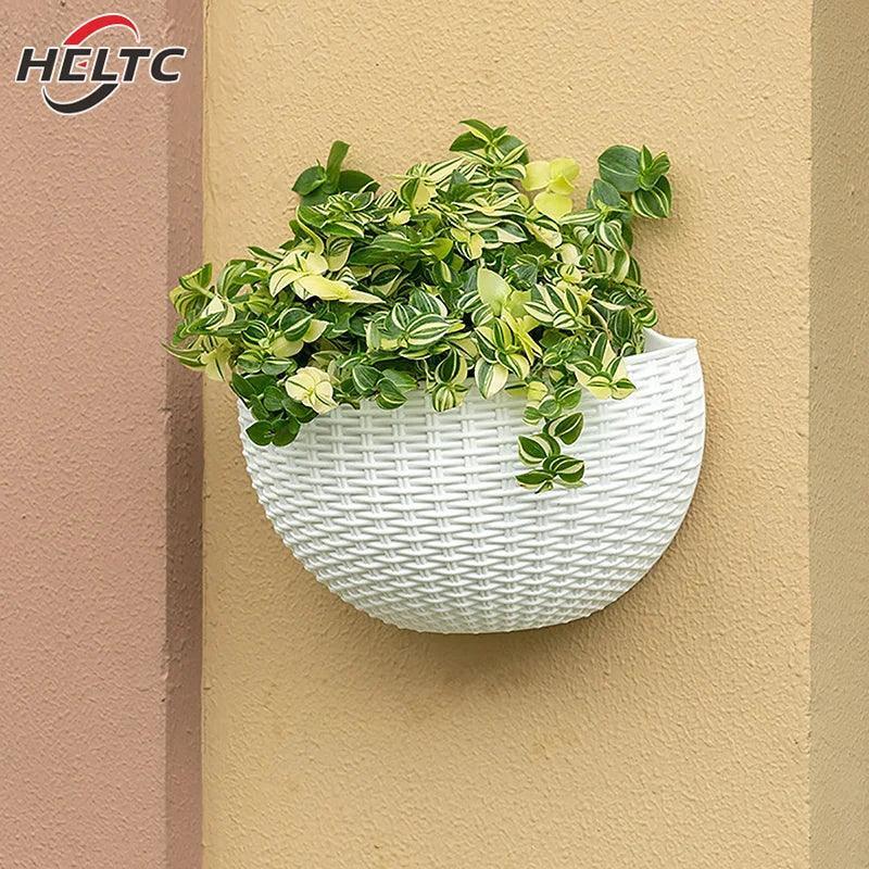 Exquisite Wall-Mounted Flower Pot - Outdoor Garden Planter - ClubOn