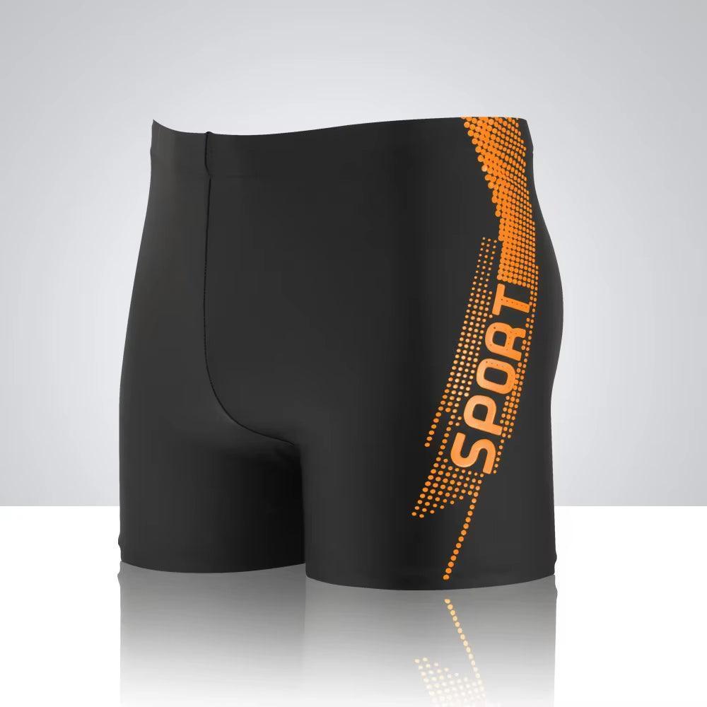 Men’s High Elasticity Swim Trunks – Fast-Dry Fashion Swim Pants - ClubOn