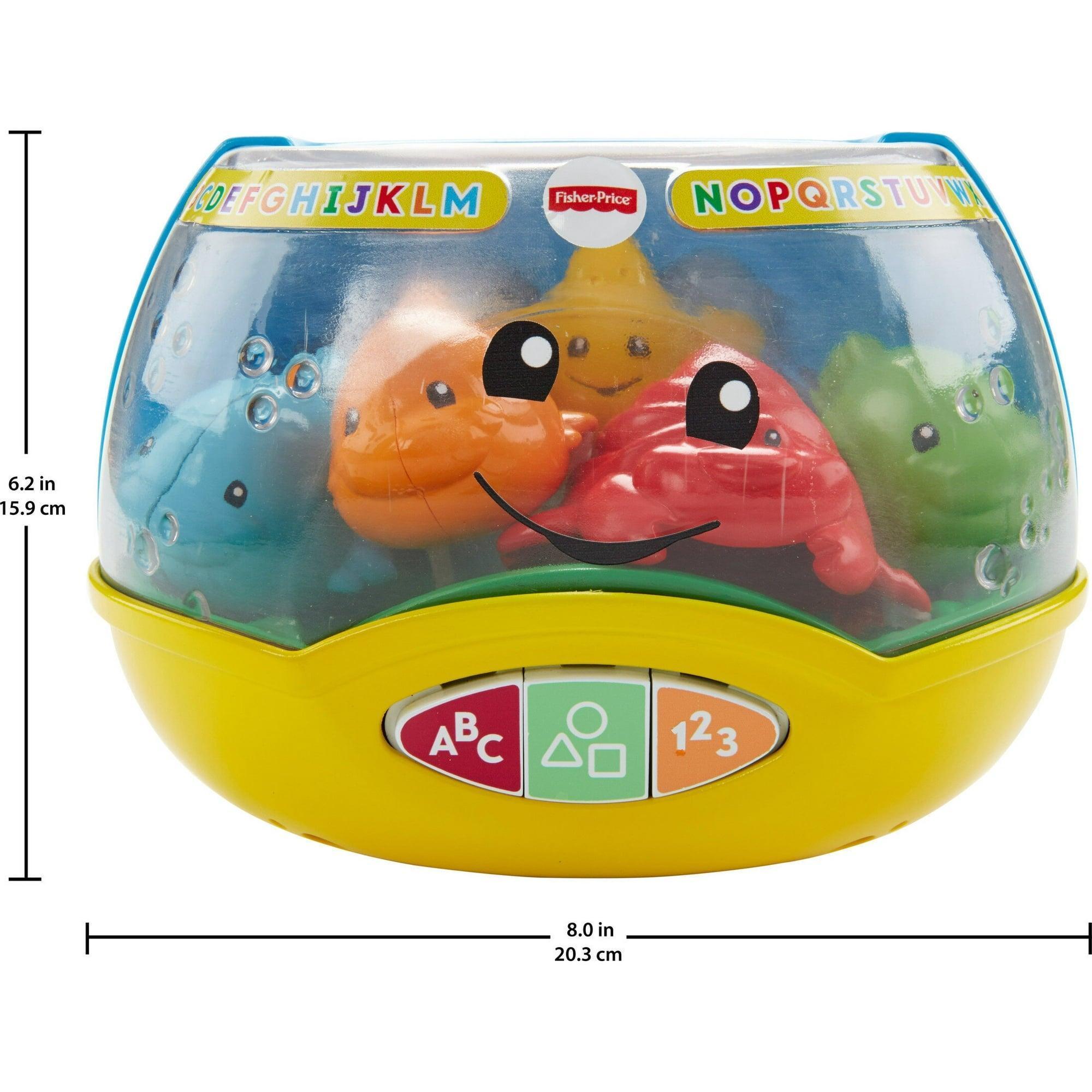 Fisher-Price Laugh & Learn Magical Lights Fishbowl, Baby & Toddler Musical Learning Toy - ClubOn