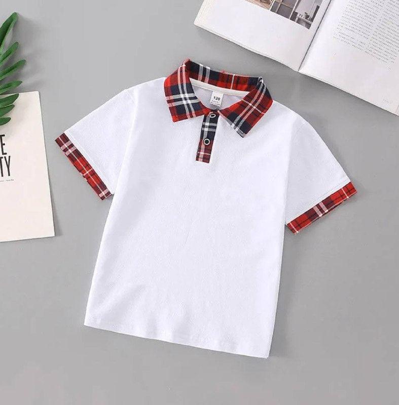 Summer Primary & Secondary School Uniform – White Short-Sleeved - ClubOn