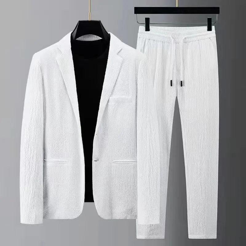 Men's Long Sleeved Casual Suit - Edition Set - ClubOn
