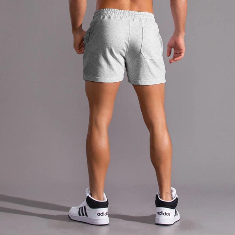Men's 100% Cotton Casual Shorts - High-Quality Summer Fashion with Side Pockets & Zipper - ClubOn