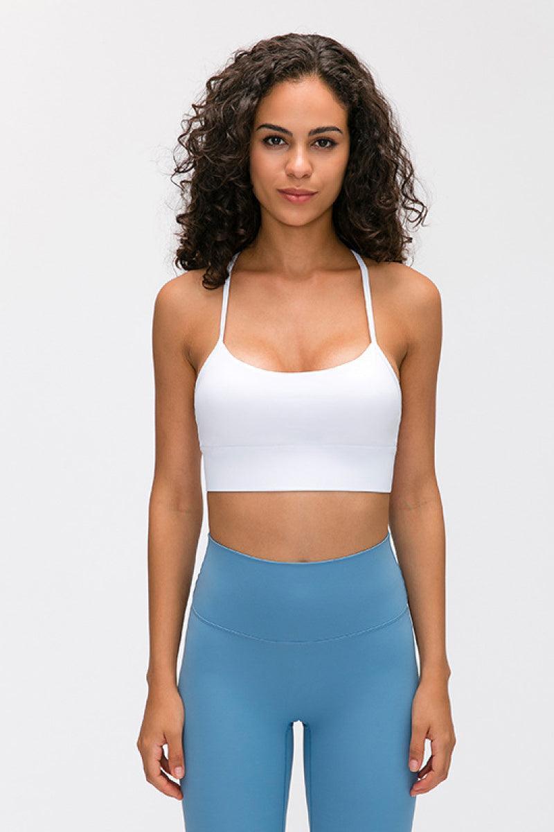 Millennia Y Back Yoga Bra Tops - ClubOn
