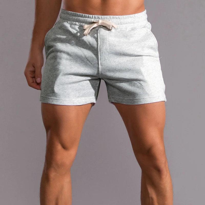 Men's 100% Cotton Casual Shorts - High-Quality Summer Fashion with Side Pockets & Zipper - ClubOn