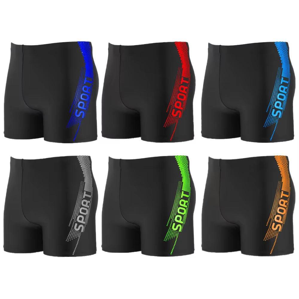 Men’s High Elasticity Swim Trunks – Fast-Dry Fashion Swim Pants - ClubOn