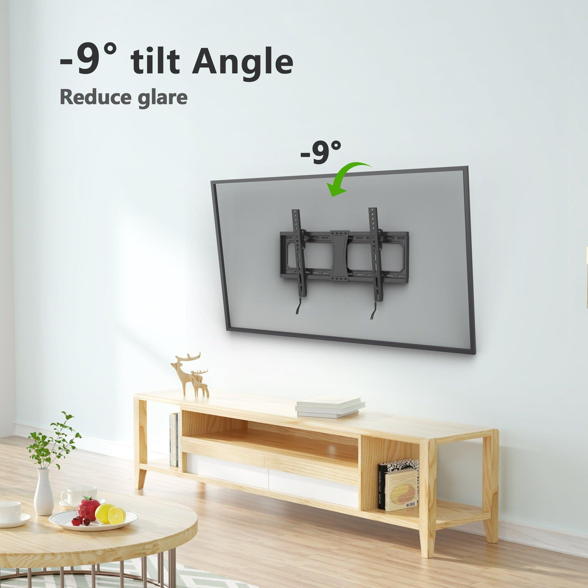 USX MOUNT Large Tilting TV Wall Mount – Fits 37-82