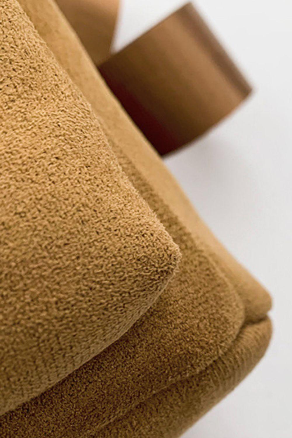 Suede Adjustable Strap Backpack Bag - ClubOn