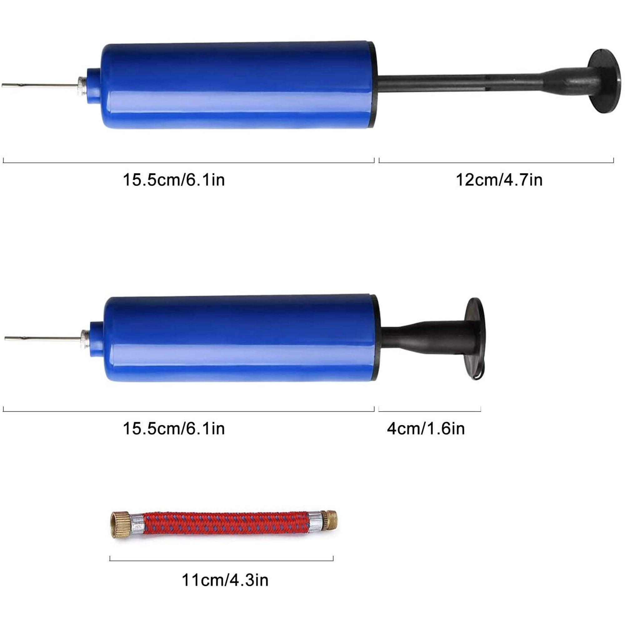 GIUGT Mini Hand Air Pump Ball Inflator Kit – Portable with Needle, Nozzle, Extension Hose for Basketball, Football, Soccer, Bike - ClubOn