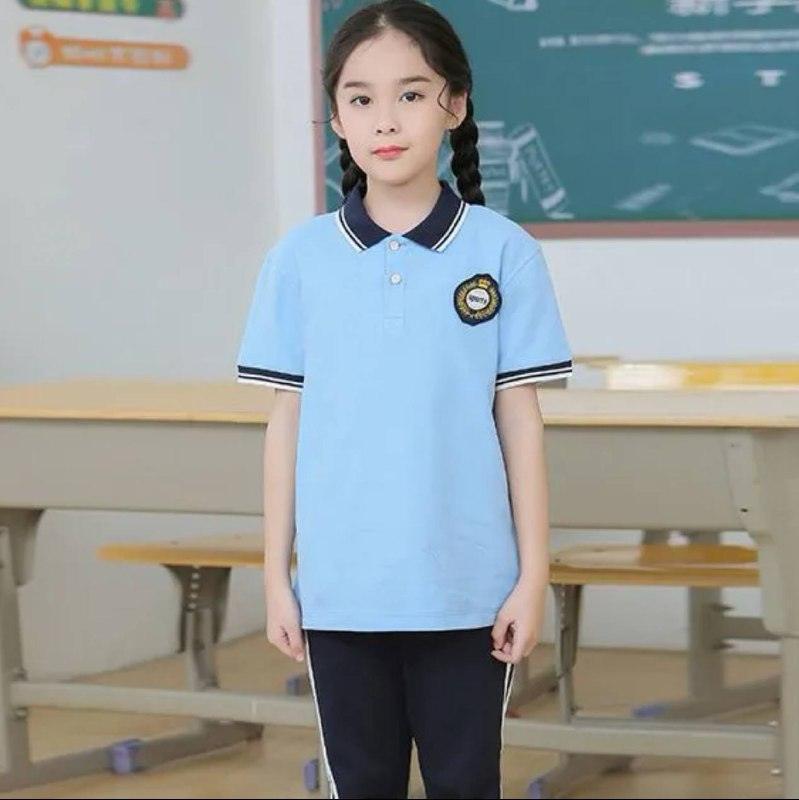 Junior School Uniform Polo Shirt – Short-Sleeved Summer Style - ClubOn