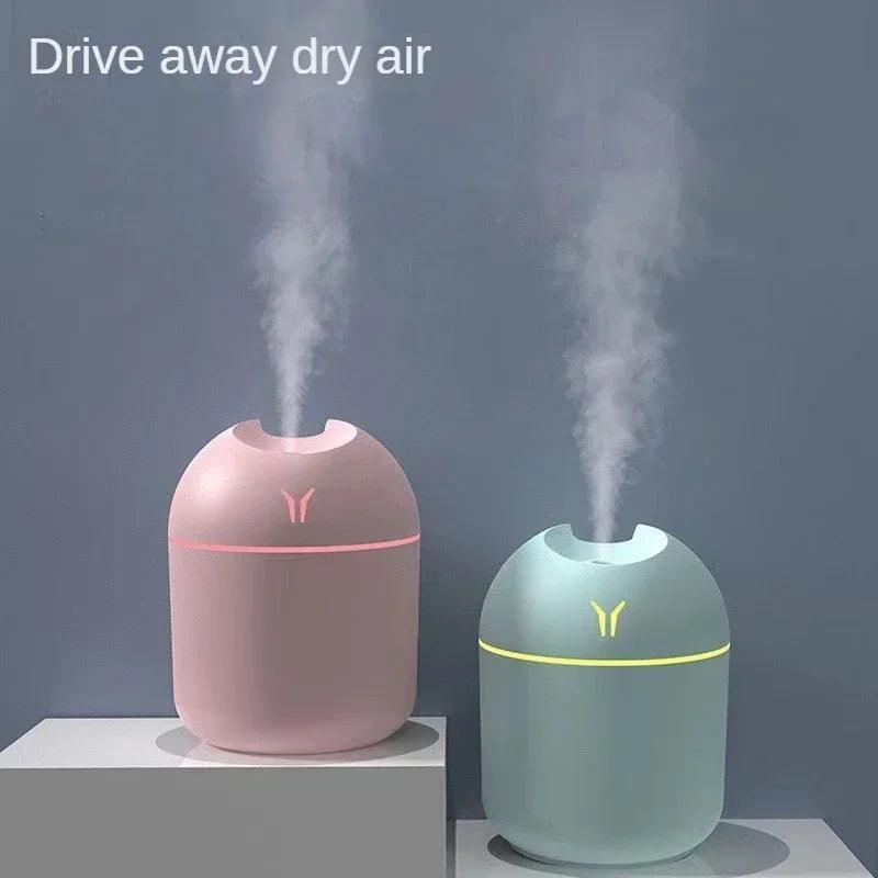 250ML Mini Aroma Oil Diffuser – USB Essential Oil Humidifier with LED Night Light - ClubOn