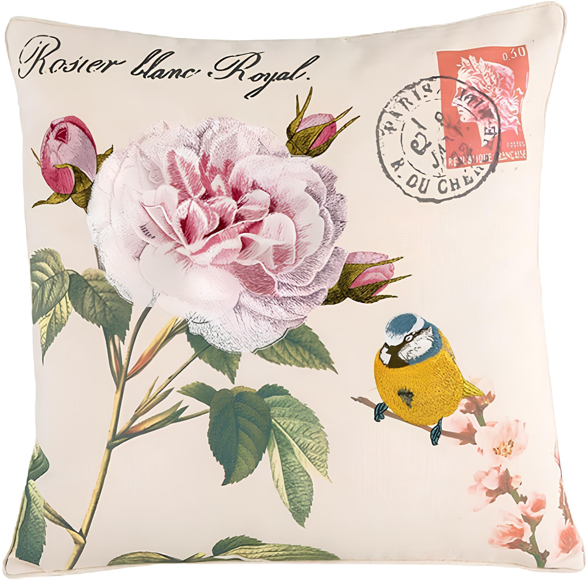 Sunflower Embroidery Pillow Cover – Decorative Cushion Cover - ClubOn