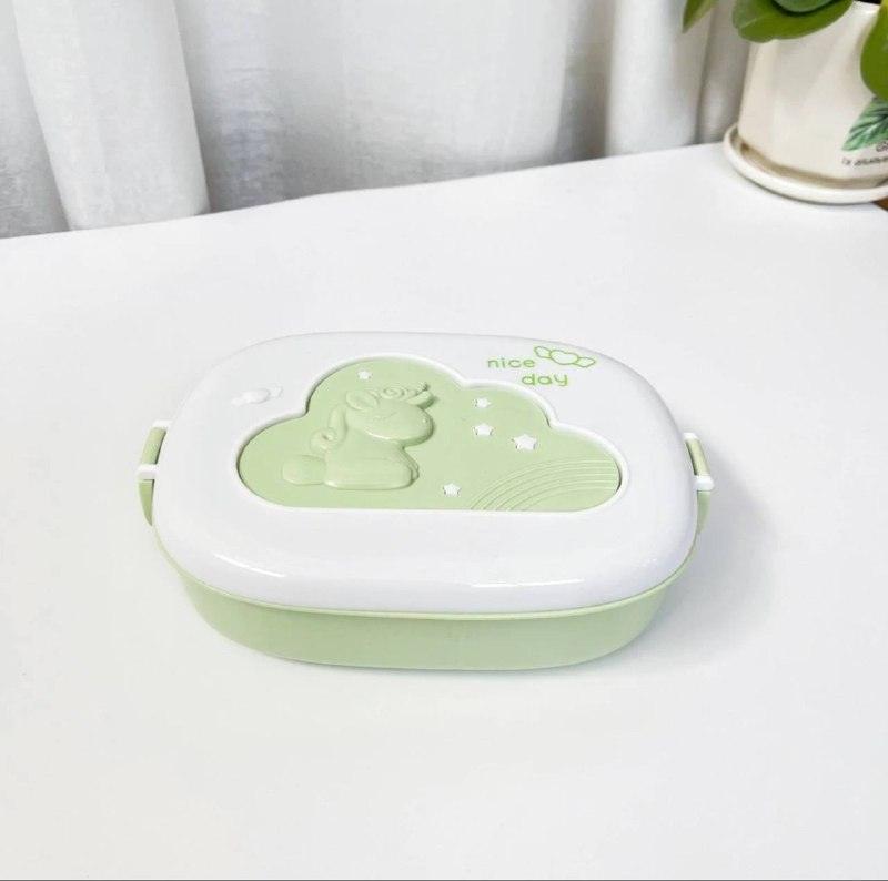 Cute Kids Bento Lunch Box with Compartments - Microwave Safe - ClubOn