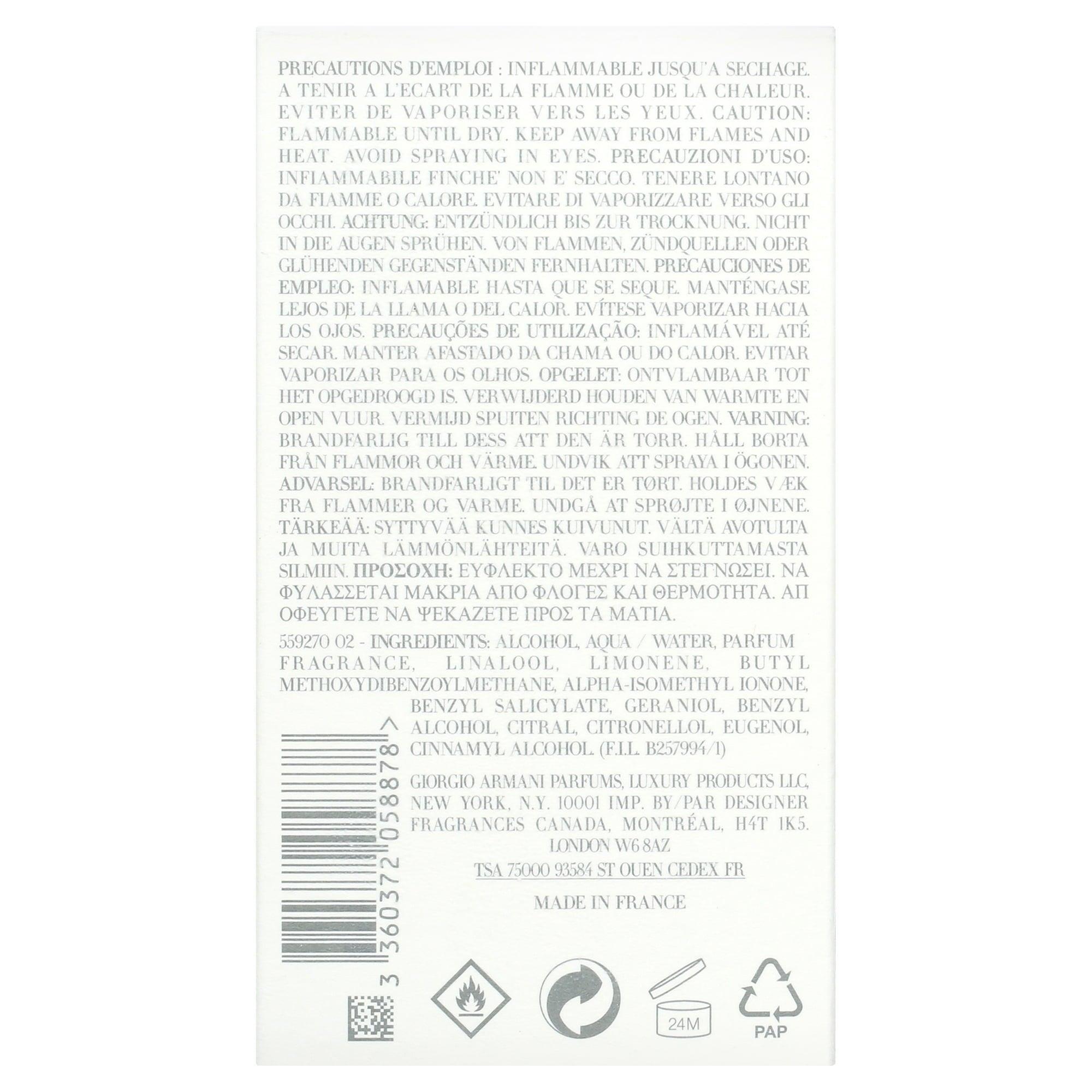 Giorgio Armani Acqua Di Gio Eau De Toilette, Cologne for Men, 3.4 oz - ClubOn