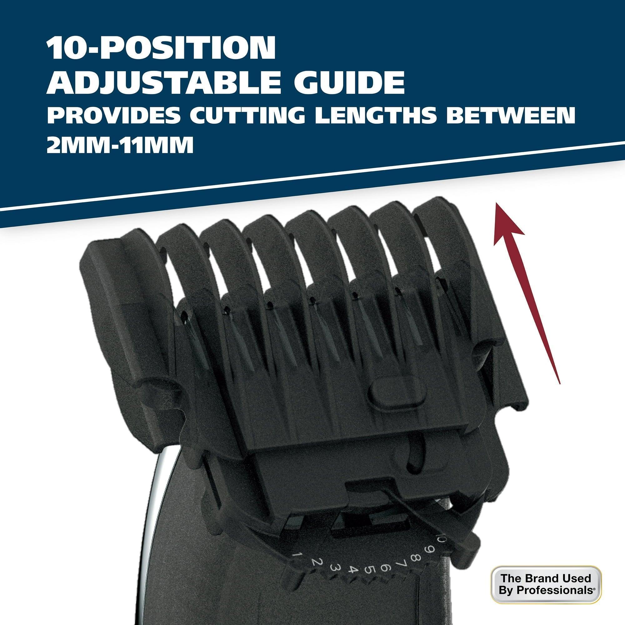 Wahl LifeProof Wet/Dry Rechargeable Lithium Ion Trimmer for Men, Black/Yellow, Model 9899 - ClubOn