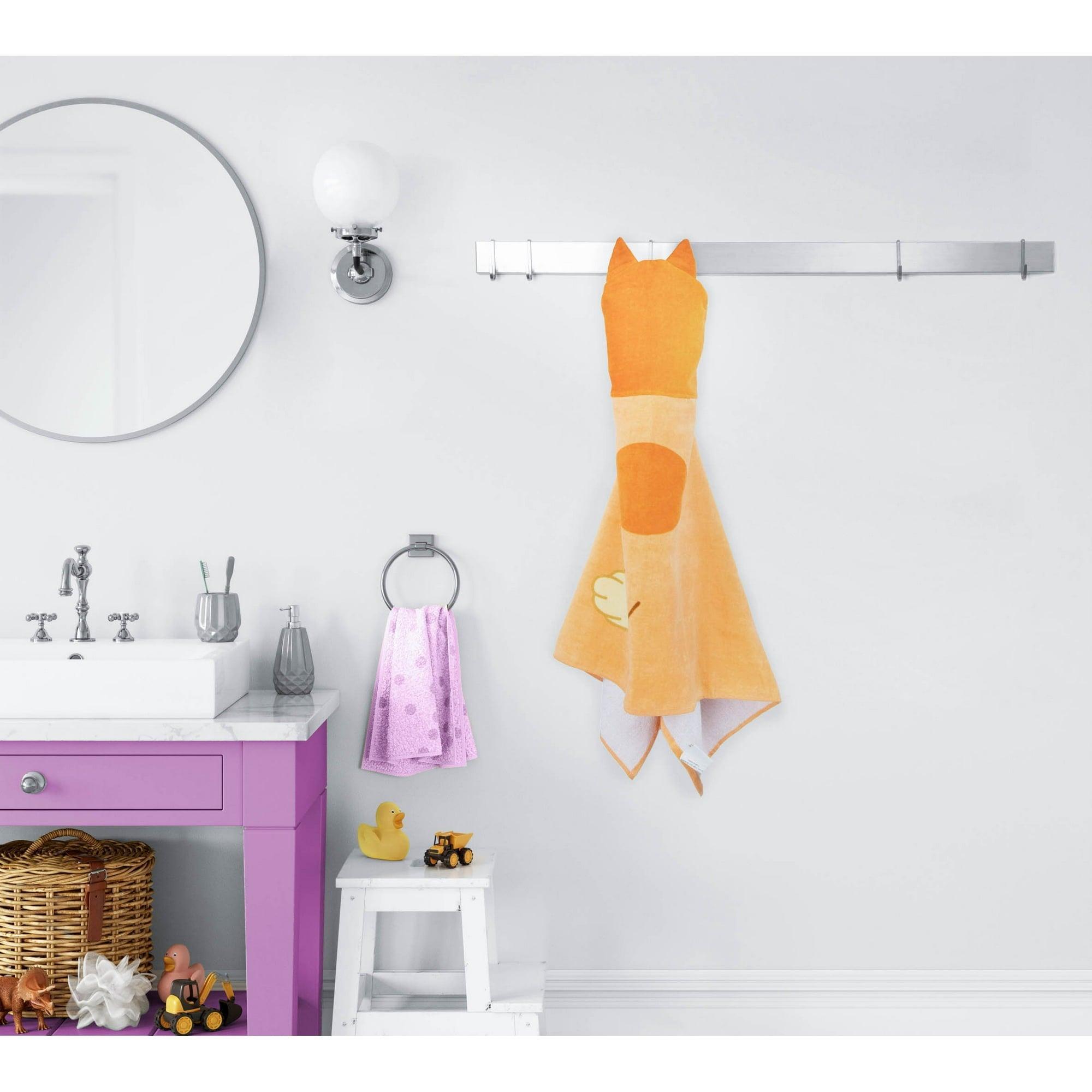 Bingo Kids Bath Hooded Towel Wrap, 51 x 22, Cotton, Blue – BBC - ClubOn