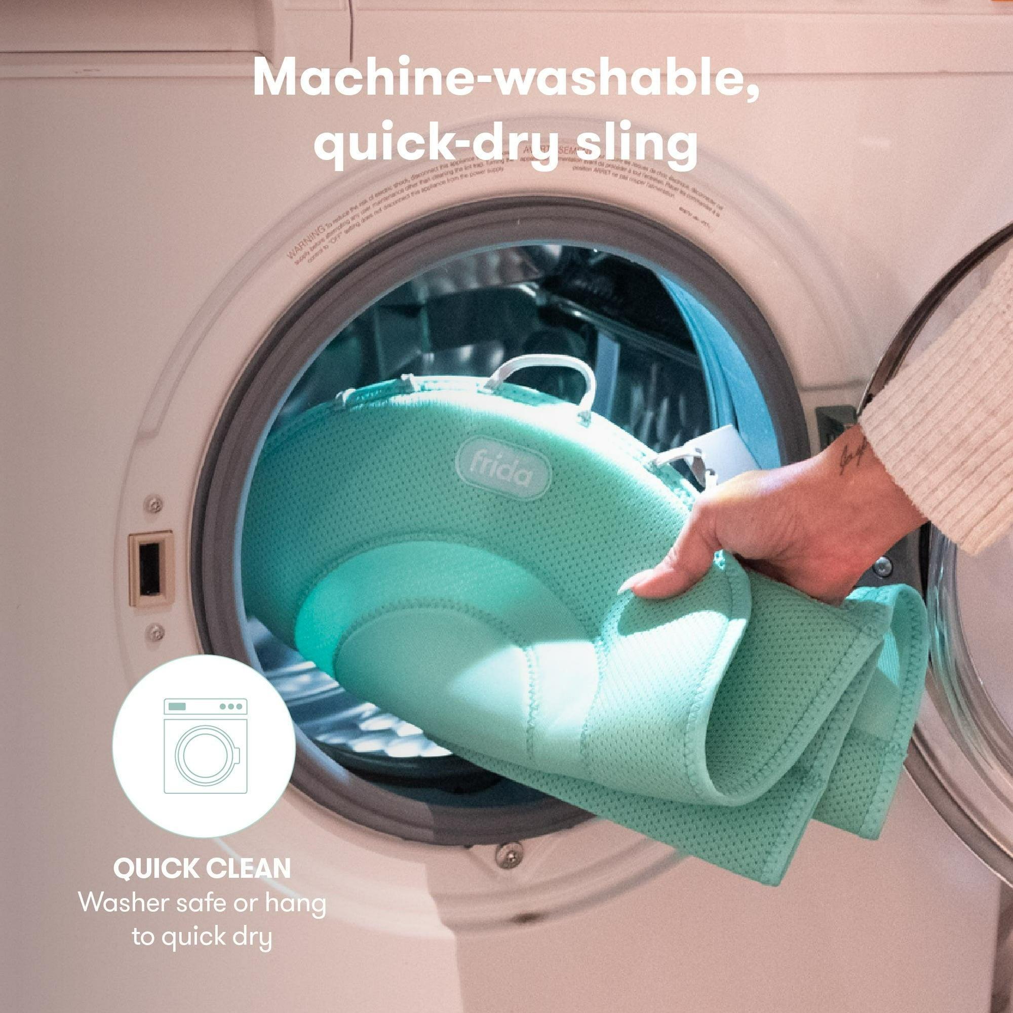 Frida Baby 4-in-1 Grow with Me Bathtub – Newborn to Toddler, White - ClubOn