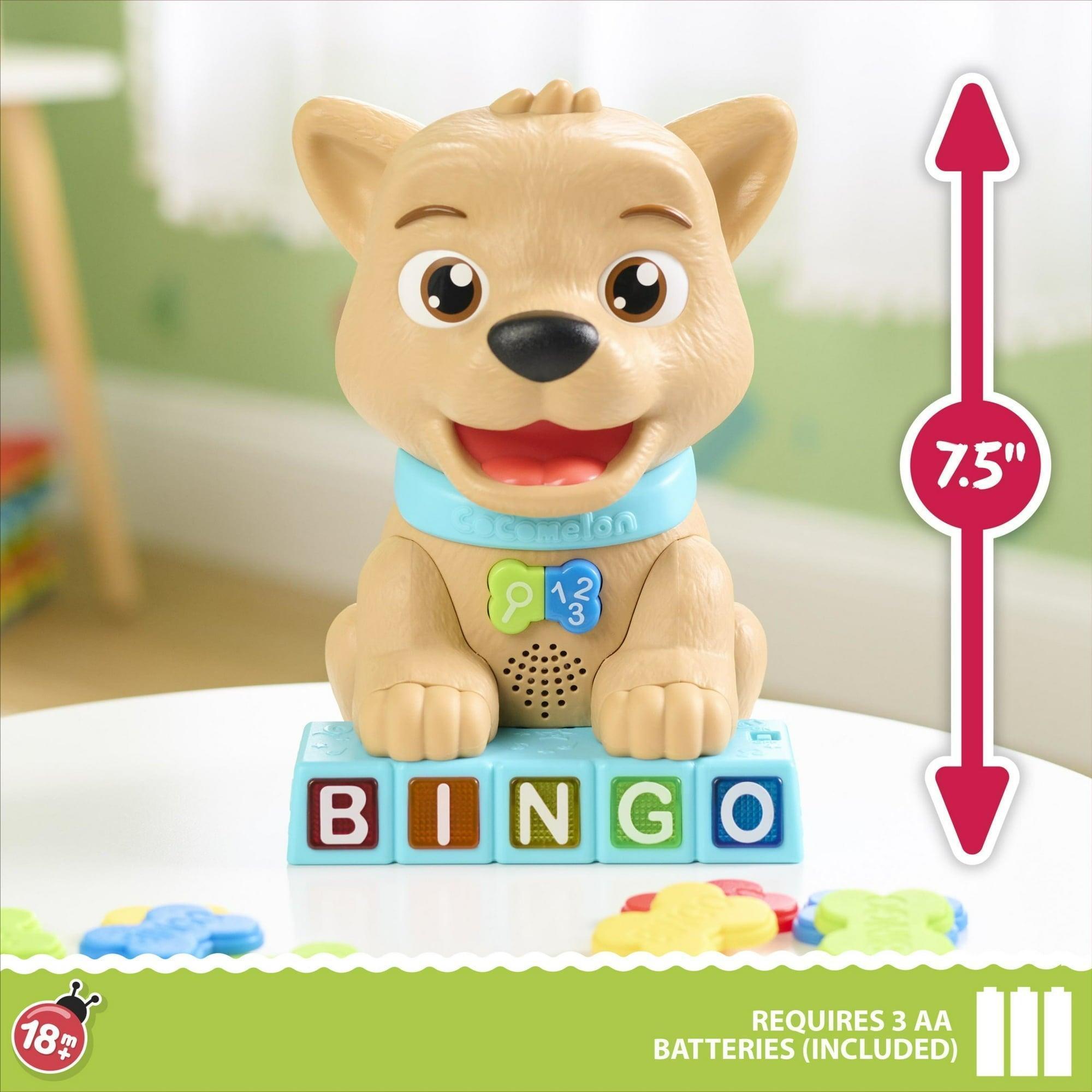 CoComelon Count & Learn Bingo, 11-Pieces, 7.5-inch Early Development Toy with Music and Sounds, Kids Toys for Ages 18 Months+ - ClubOn