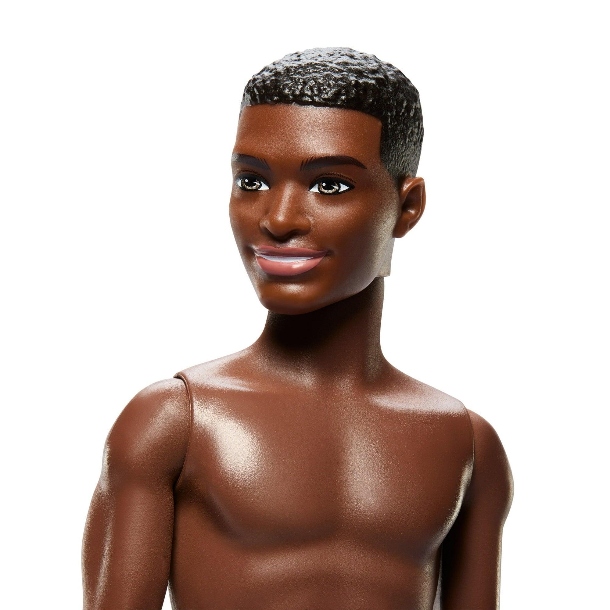 Beach Ken Doll with Dark Brown Hair – Wearing Blue Swimsuit - ClubOn