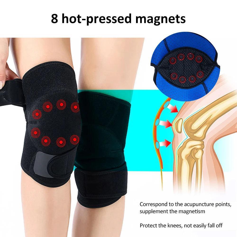 Tourmaline Magnetic Therapy Knee Pads – 2 Pack - ClubOn