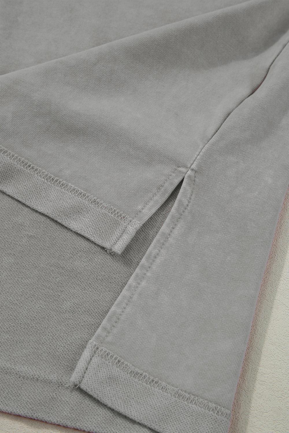 Plus Size Round Neck Half Sleeve T-Shirt - ClubOn