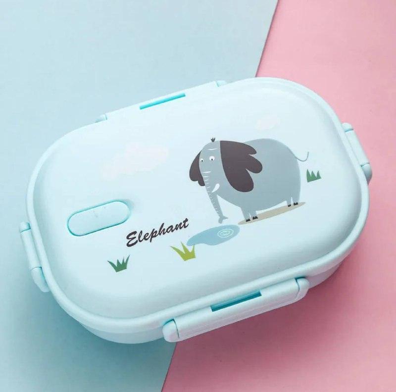 Stainless Steel Cute Lunch Box for Kids - Durable Food Container - ClubOn