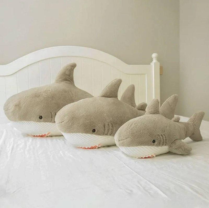 Shark Toy Pillow Plush Doll – Cuddly Rag Doll for Boys - ClubOn