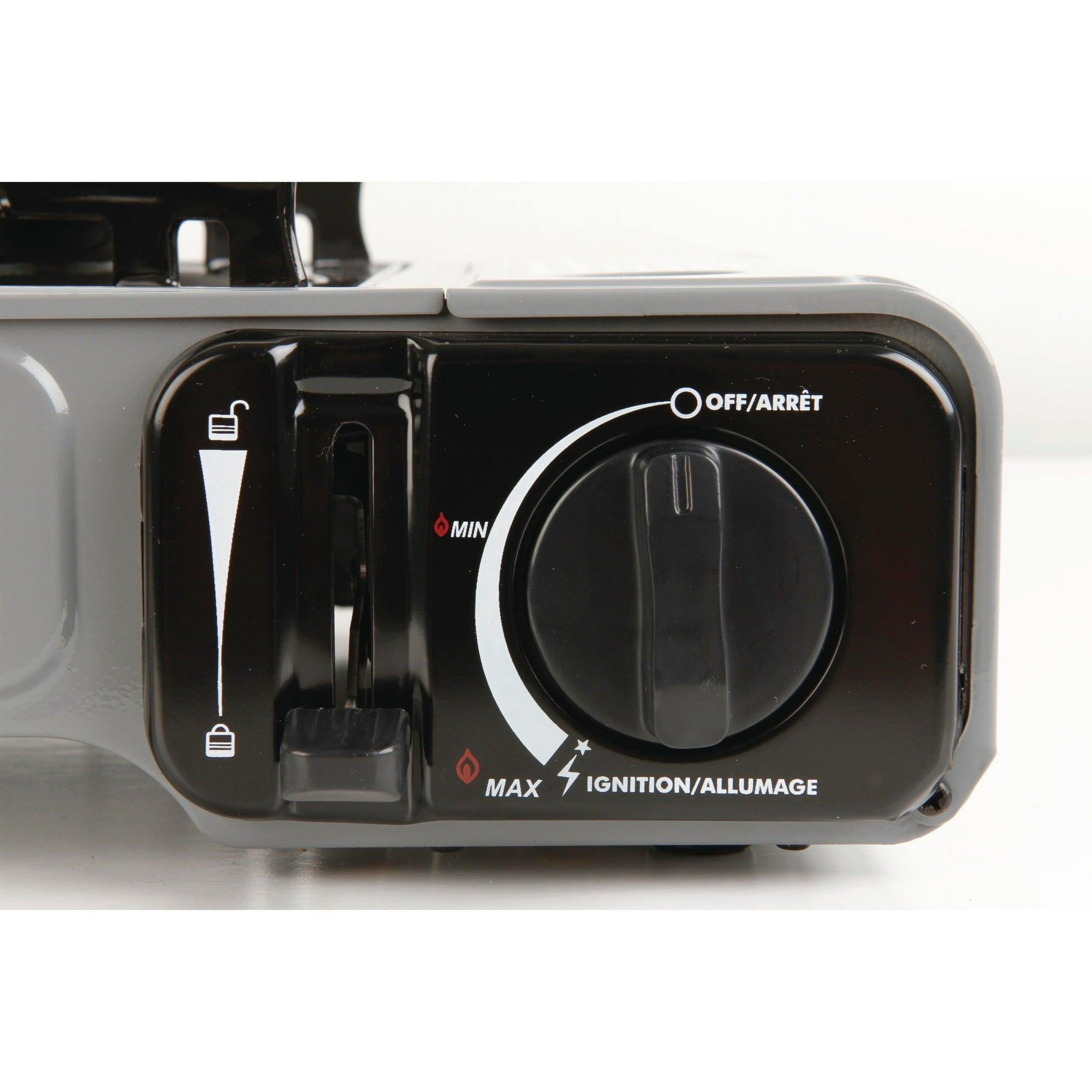 Coleman Tabletop Portable Butane Gas Camping Stove, 1 Burner, Gray - ClubOn