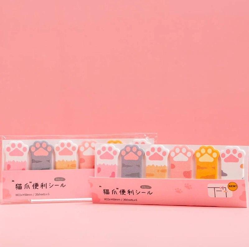 Cat Paw Stationery Set - Cute School Supplies for Kids - ClubOn