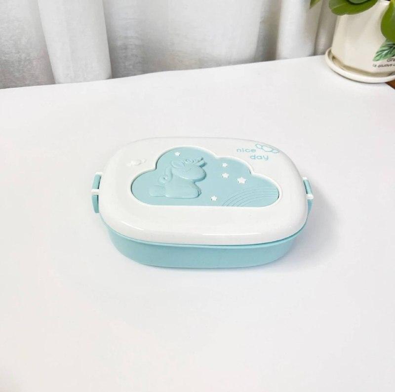 Cute Kids Bento Lunch Box with Compartments - Microwave Safe - ClubOn