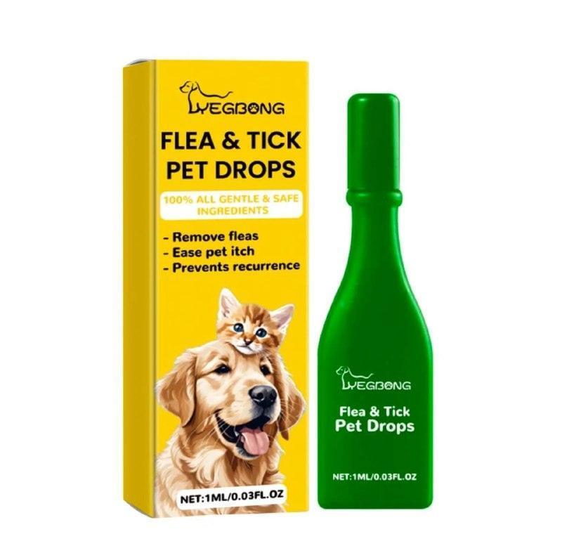 1ml Natural Care Pet Flea & Tick Spray - Dog Itching Relief - ClubOn