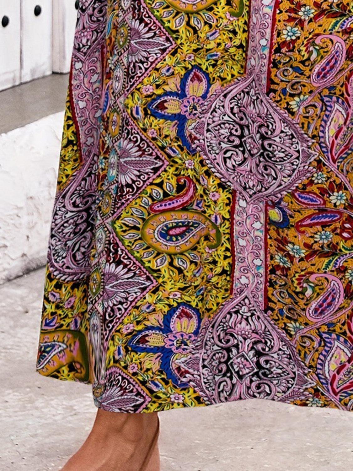 Slit Polyester Skirt – Sleek and Versatile Wardrobe Essential - ClubOn