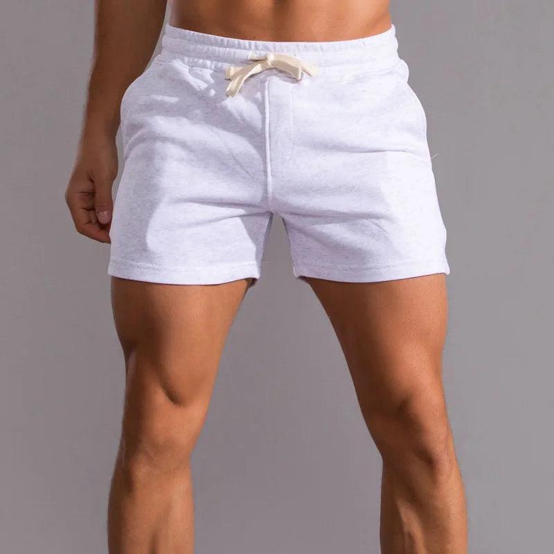 Men's 100% Cotton Casual Shorts - High-Quality Summer Fashion with Side Pockets & Zipper - ClubOn